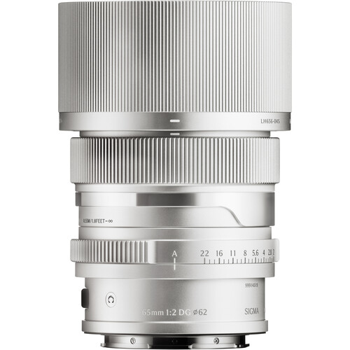 Sigma 65mm f/2 DG Contemporary Lens (L-Mount Silver)