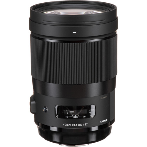  Sigma 40mm f 1. 4 DG HSM Art Lens for Sigma SA 332956 B H Photo