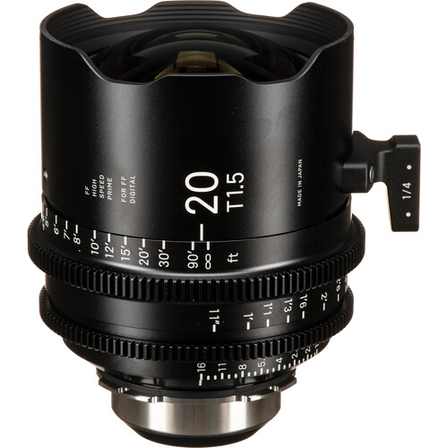 Sigma 20mm T1.5 FF High-Speed Cine Prime