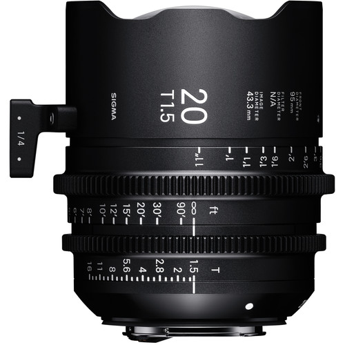 Sigma 20mm T1.5 Fully Luminous FF High-S