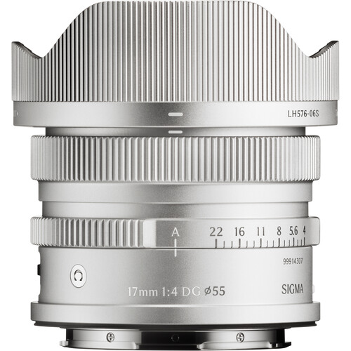 Sigma 17mm f/4 DG Contemporary Lens (L-Mount Silver)