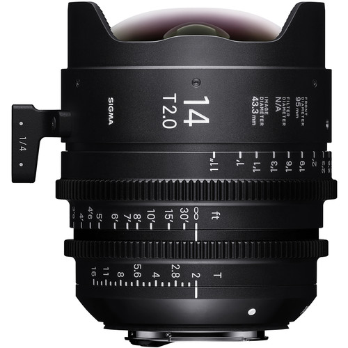 Sigma 14mm T2 FF High-Speed Prime (Sony E-Mount Feet)
