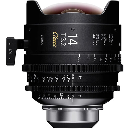 Sigma 14mm T2 Fully Luminous FF High-Speed Cine Prime Lens with /i Technology (ARRI PL Meters)