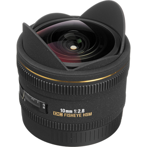 Sigma 10mm f/2.8 EX DC HSM Fisheye Lens for Canon 477-101 B&H