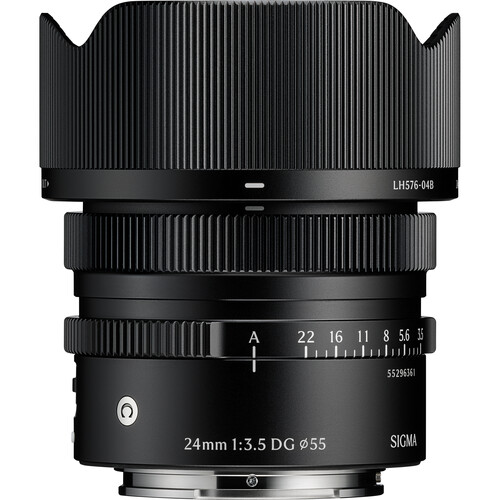Sigma 24mm f/3.5 DG Contemporary Lens (Sony E Black)
