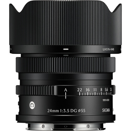Sigma 24mm f/3.5 DG Contemporary Lens (L-Mount Black)
