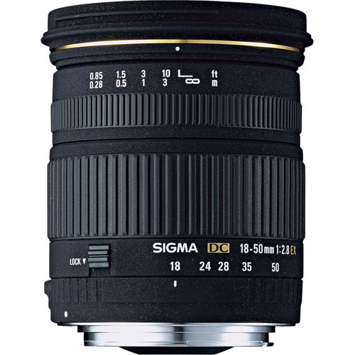 Sigma 18-50mm f/2.8 EX DC Macro Lens 581205 B&H Photo Video