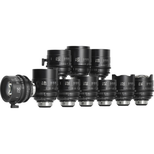 Sigma Cine FF Classic Art Prime 10-Lens