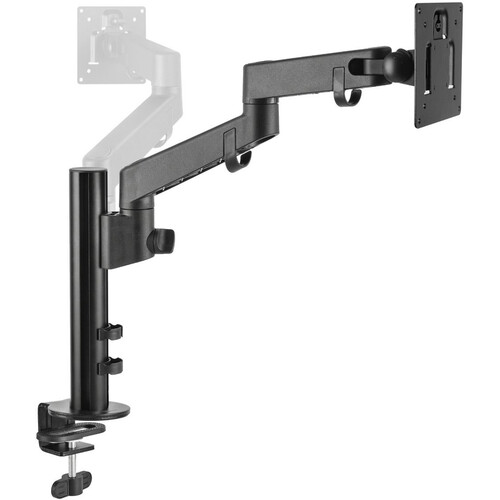 SIIG Single-Arm Pole Multi-Angle Articulating Desk Mount for 14 to 30