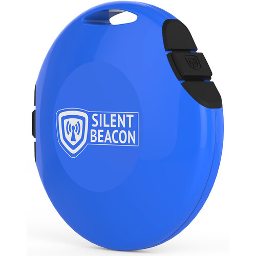 Silent Beacon Wearable Safety Device (Blue) SB101CB1 B&H Photo