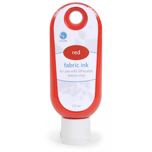 Silhouette Fabric Ink (Red)
