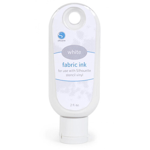 Silhouette Fabric Ink (White)