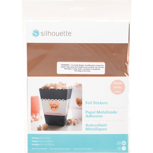 Silhouette Sticker Sheets (8.5 x 11