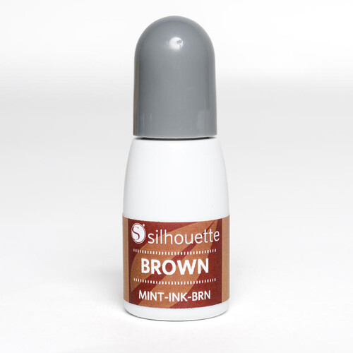 Silhouette Brown Ink for Mint Stamp Maker (5mL)