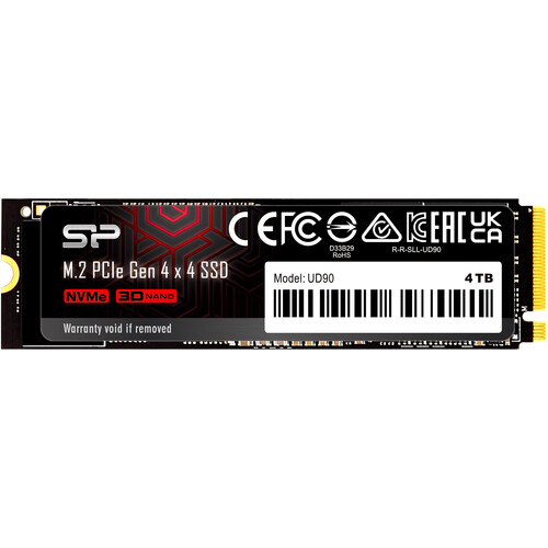 Silicon Power 4TB UD90 NVMe PCIe 4.0 M.2 Internal SSD