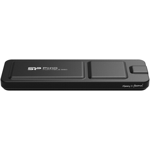 Silicon Power PX10 Plus Gen 2 Portable SSD (512GB Black)