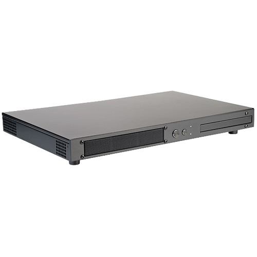 Silverstone Tek Thin Mini-ITX Media Center for Intel DH61AG Mother Board with Slim ODD Bay Case, Black PT12B