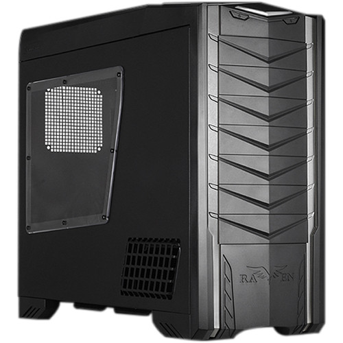 SilverStone Raven Series RV03 Case (Black + Gray Trim) RV03B-WA