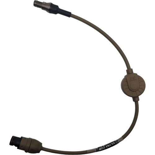 Silynx Communications Ops-Core AMP Headset to CLARUS Control Box Cable Adapter (Rev01 Tan)