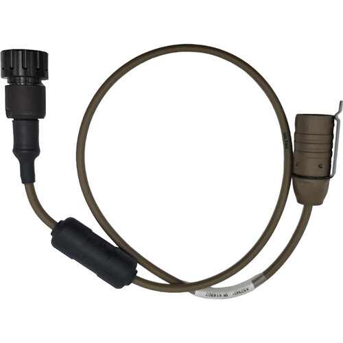 Silynx Communications L3/Harris PRC-163 19-Pin Cable Adapter without EUD for CLARUS (Black)
