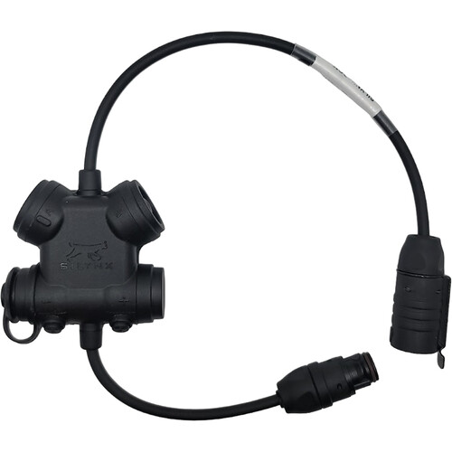 Silynx Communications CLARUS Control Box Dual Networks Option with MWPTT / BT Support (Black)