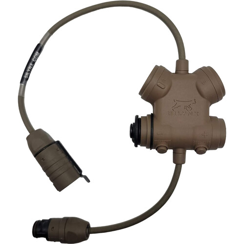 Silynx Communications CLARUS Control Box Dual Networks Option with MWPTT / BT Support (Tan)