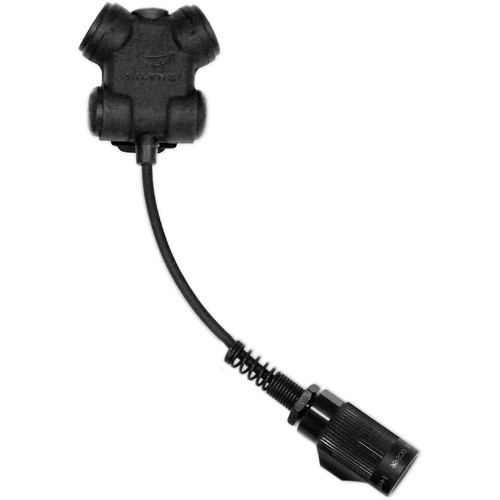 Silynx Communications S-U94 Chest PTT 6-Pin Radio Connector (Black NATO Wiring)