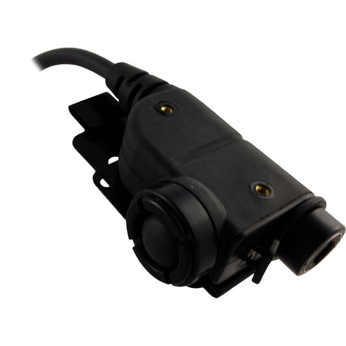 Silynx Communications U94 Chest Mountable Push-to-Talk Comm System with XTS/MTS Connector (Straight Cable NATO Wiring)