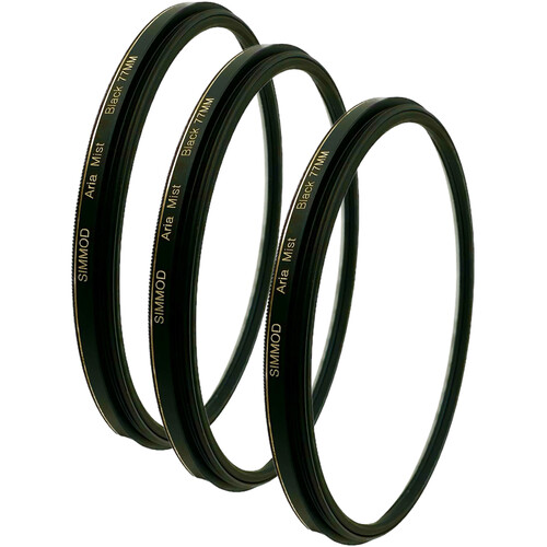 Simmod Aria Black Mist 3-Filter Kit (77mm Grade 1/8 1/4 1/2)