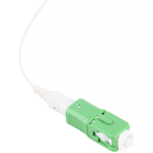 SimplyFIBER SC/APC Single-Mode Mechanical Reusable Connector (Green 10-Pack)