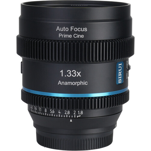 Sirui 20mm T1.8 1.33x S35 AF Anamorphic Lens (Micro Four Thirds Blue Flares)