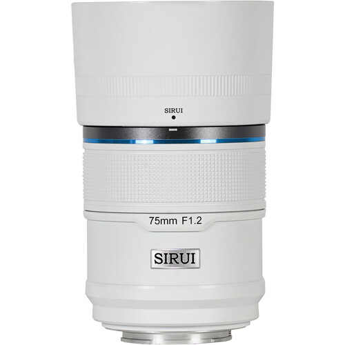 Sirui Sniper 75mm f/1.2 Autofocus Lens (Sony E White)