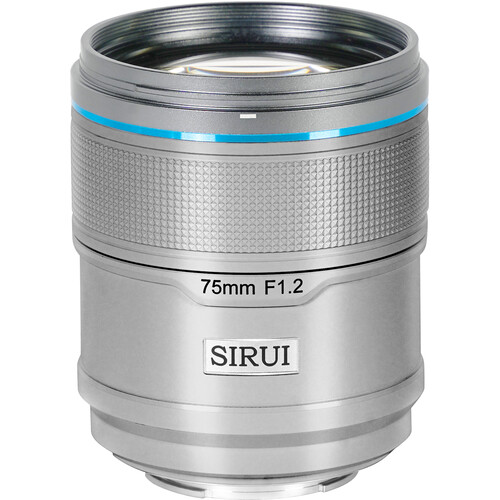 Sirui Sniper 75mm f/1.2 Autofocus Lens (FUJIFILM X Silver)