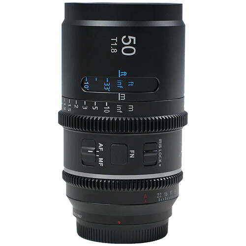 Sirui Astra Series T1.8 1.33x 50mm Full-Frame Anamorphic Lens (L-Mount Neutral Flares)