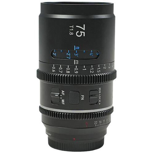 Sirui Astra Series T1.8 1.33x 75mm Full-Frame Anamorphic Lens (Sony E Blue Flares)