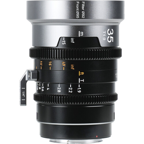 Sirui IronStar 35mm T1.9 Anamorphic 1.5x Lens (ARRI PL/Canon EF Blue)