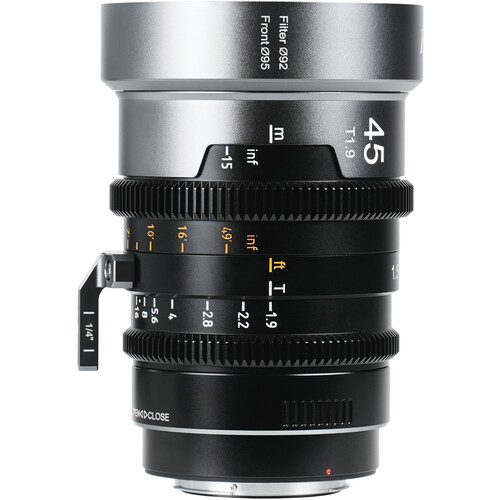 Sirui IronStar 45mm T1.9 Anamorphic 1.5x Lens (ARRI PL/Canon EF Blue)