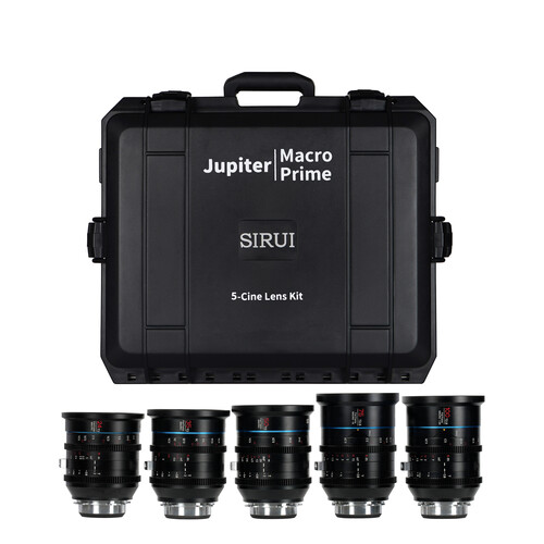 Sirui Jupiter Full Frame Macro Cine 5-Lens Kit (EF Mount)