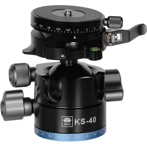Sirui KS-40 Low Gravity QR Ball Head&nbspwith Panning Arca-Type Plate
