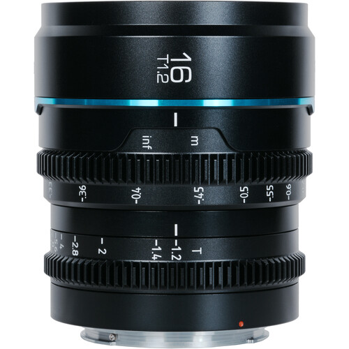 Sirui Night Walker 16mm T1.2 S35 Cine Lens (FUJIFILM X Black)