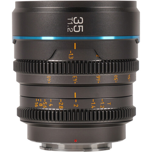 Sirui Night Walker 35mm T1.2 S35 Cine Lens (RF-Mount Gunmetal Gray)
