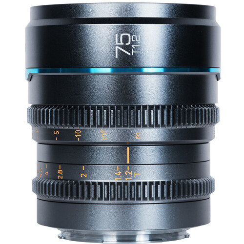Sirui Night Walker 75mm T1.2 S35 Cine Lens (Sony E Metal Gray)