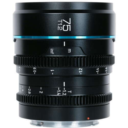 Sirui Night Walker 75mm T1.2 S35 Cine Lens (FUJIFILM X Black)
