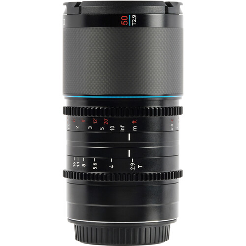 Sirui Saturn 50mm T2.9 1.6x Carbon Fiber Full-Frame Anamorphic Lens (DJI DL Neutral Flare)