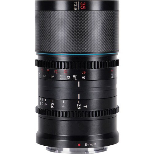 Sirui Saturn 35mm T2.9 1.6x Carbon Fiber Full-Frame Anamorphic Lens (Nikon Z Neutral Flare)