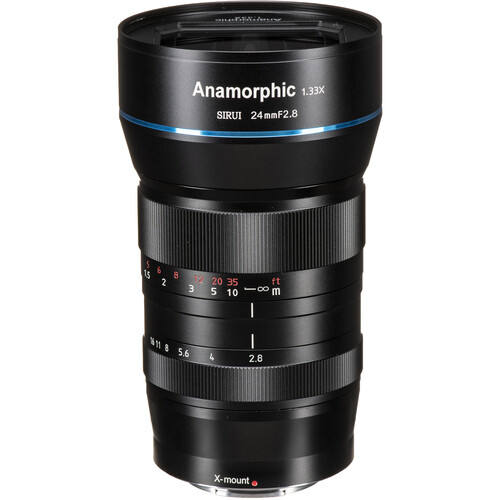 Sirui 24mm f/2.8 Anamorphic 1.33x Lens (X Mount)