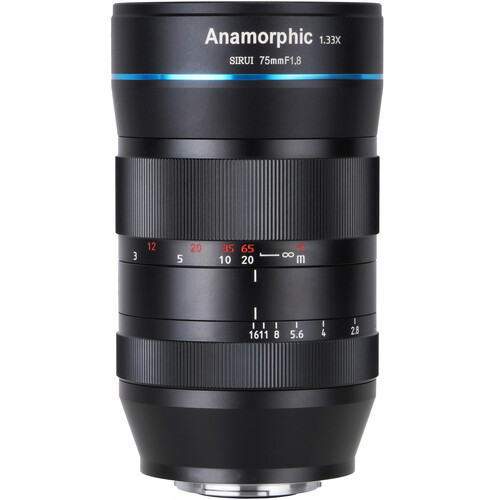 Sirui 75mm f/1.8 1.33x Anamorphic Lens (Nikon Z)