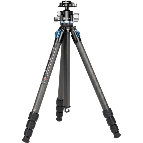 Sirui ST-124 Carbon Fiber Tripod with KS-30 Ball Head