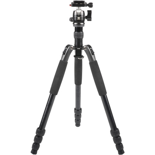Sirui T-004SK Aluminum Tripod with B-00 Ball Head (Black)
