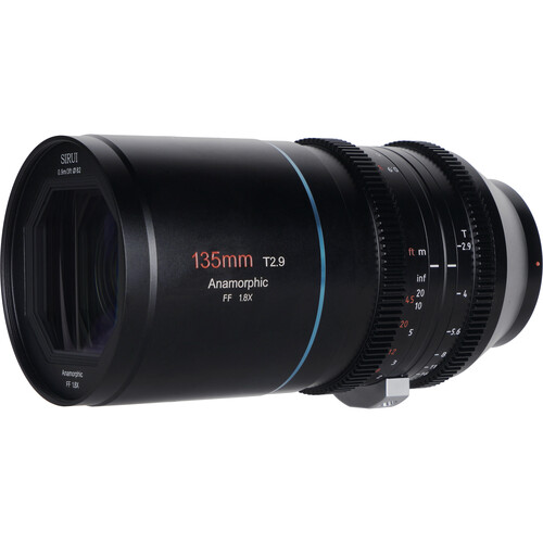 Sirui 135mm T2.9 1.8x Full-Frame Anamorphic Lens (Canon RF-Mount)